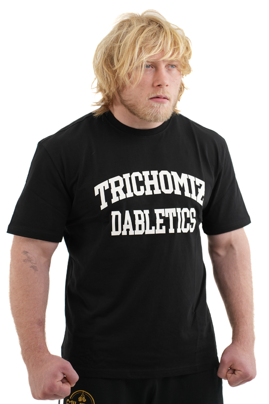 Dabletics gebogener Rubber-Print Schwarz (First Batch)