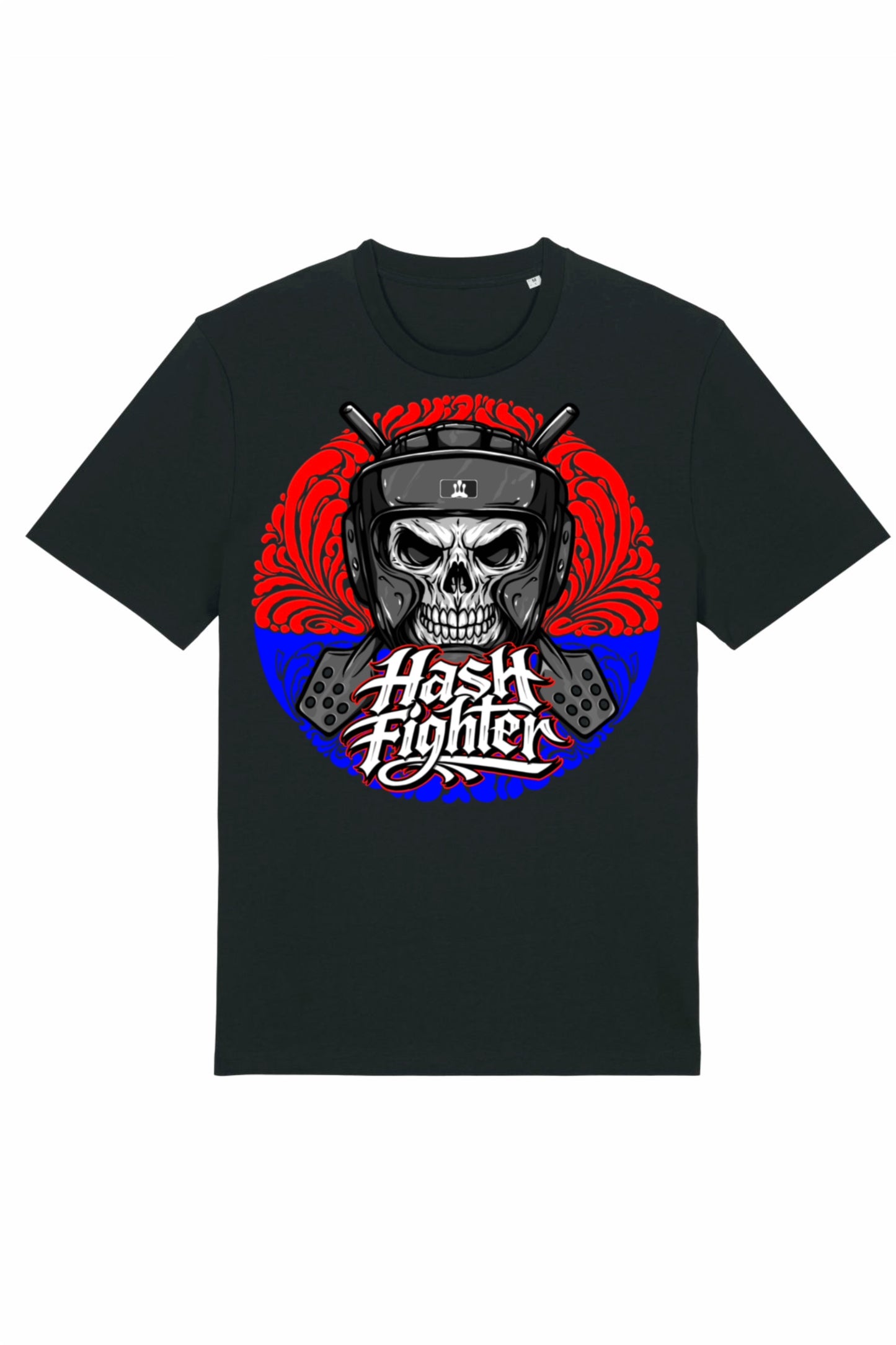 Trichomiz Hash Fighter Shirt Schwarz