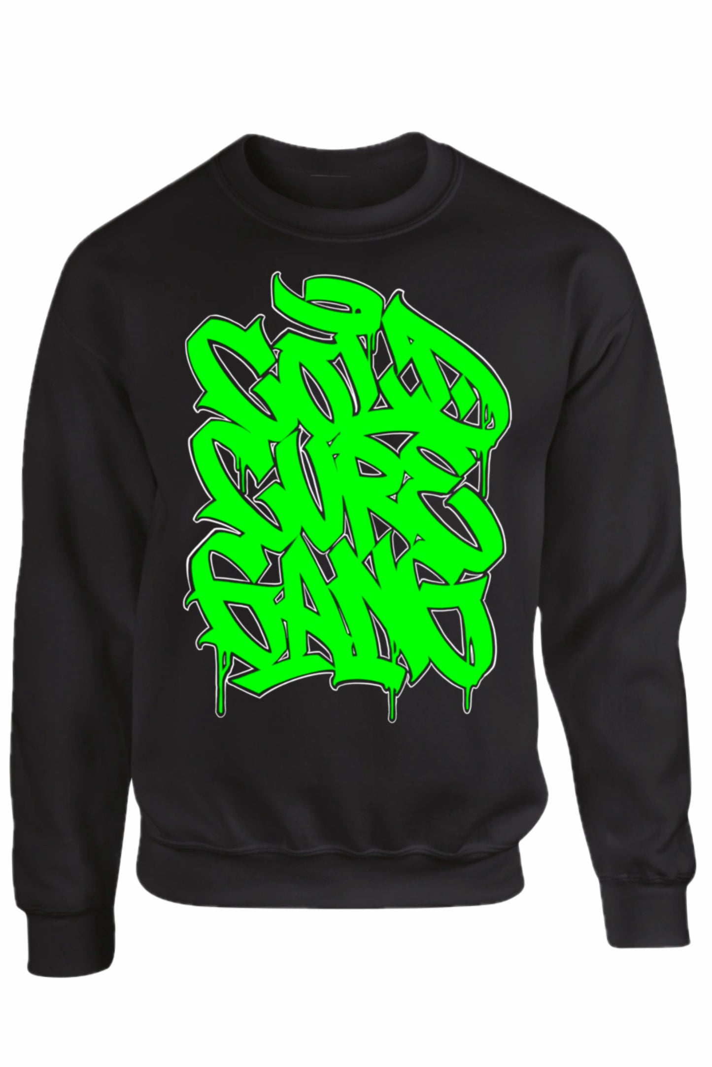 Trichomiz Cold Cure Gang Crewneck Schwarz