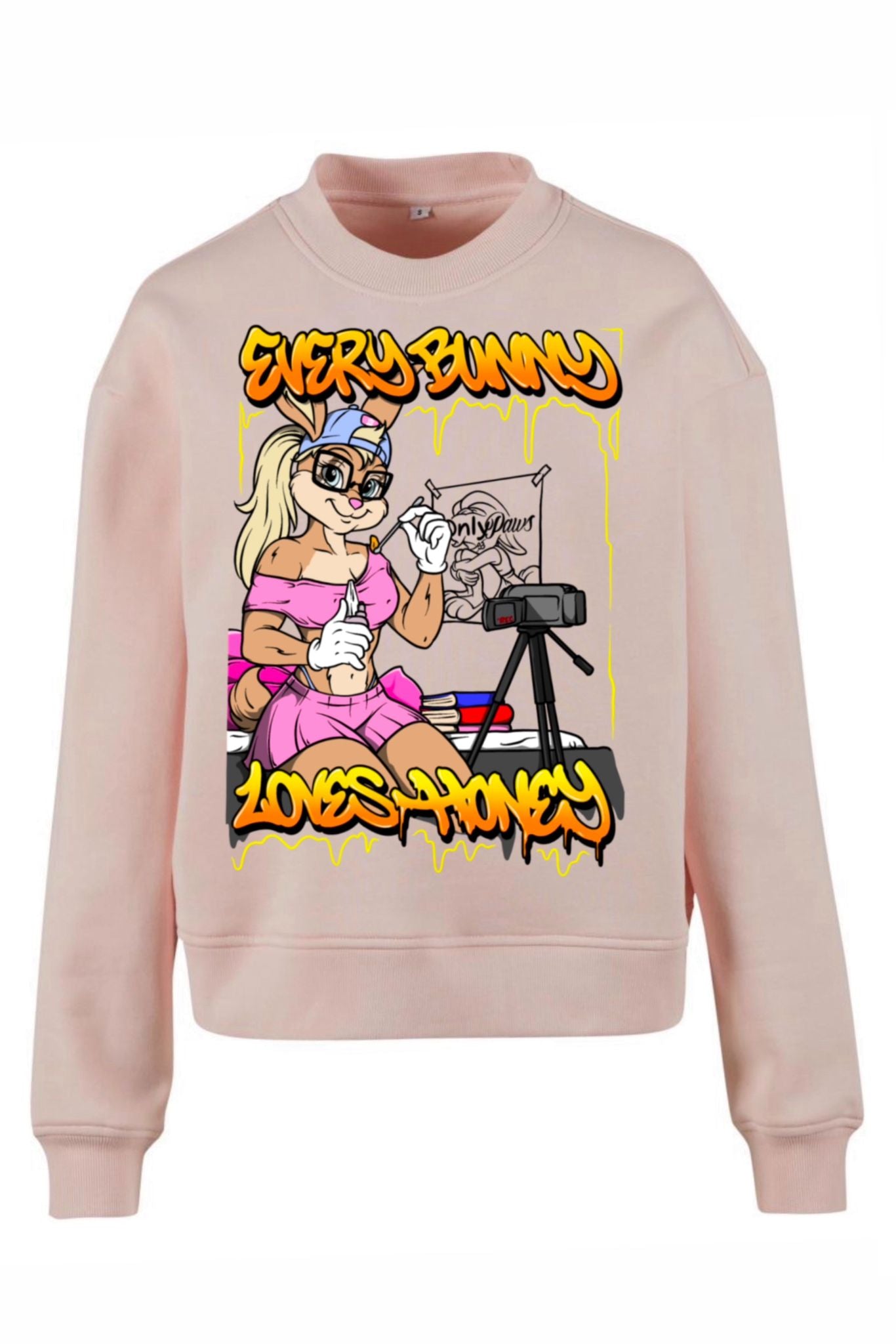 Trichomiz Bunny Honey Crewneck