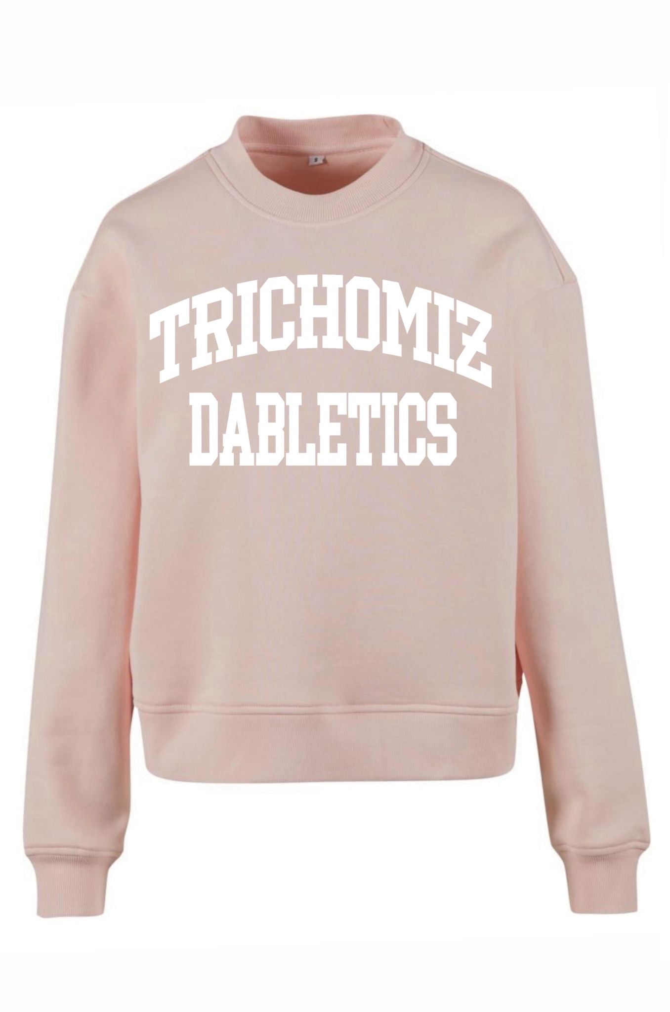 Trichomiz Dabletics Rubber Print  Crewneck