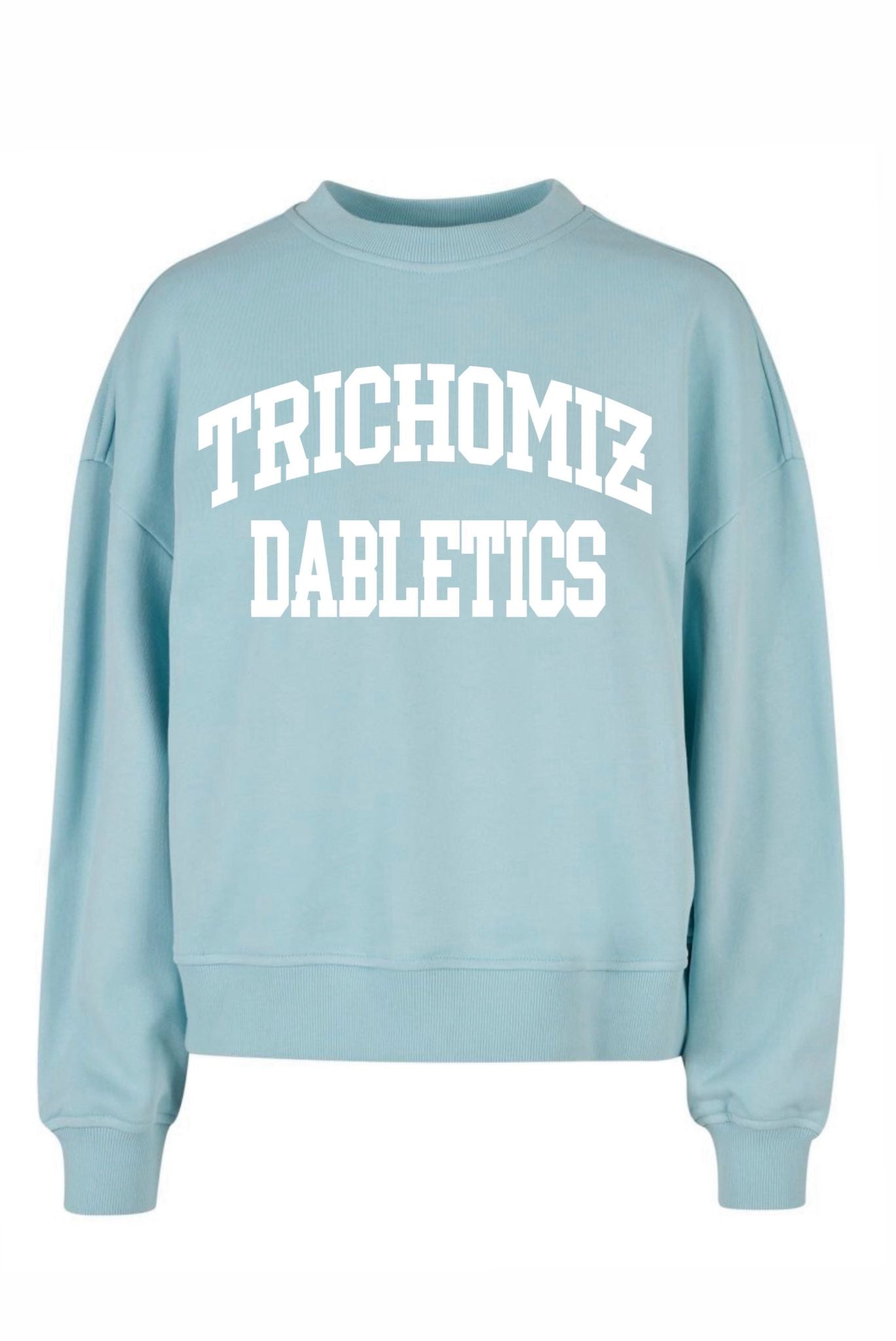 Trichomiz Dabletics Rubber Print  Crewneck