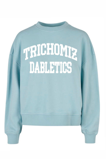 Trichomiz Dabletics Rubber Print  Crewneck