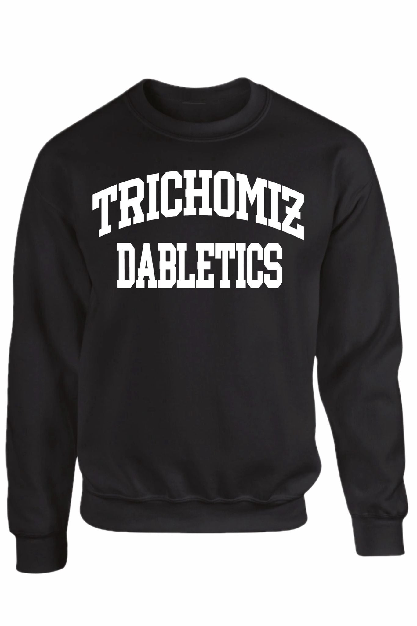 Trichomiz Dabletics Rubber Print  Crewneck