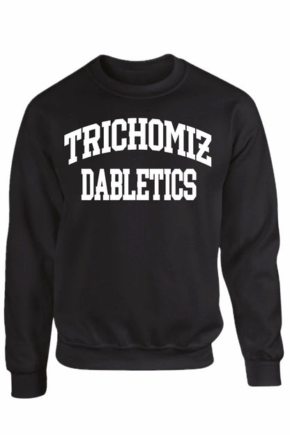 Trichomiz Dabletics Rubber Print  Crewneck